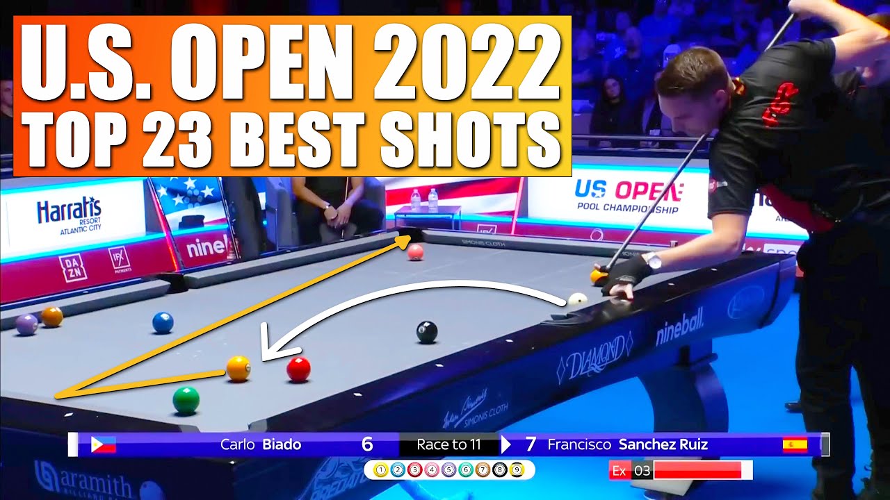 TOP 23 BEST SHOTS | U.S. Open 2022 (9-ball pool)