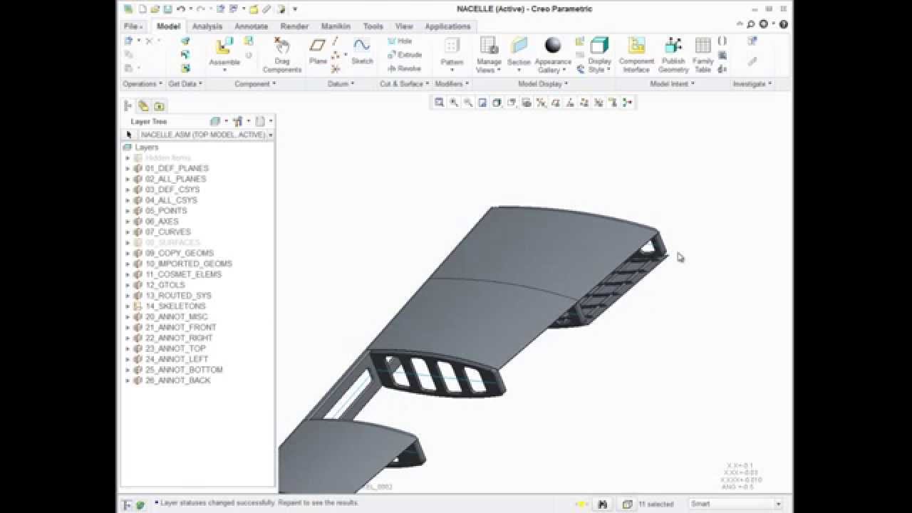 Top Down Design using Skeleton Assemblies - Part 5 - Part Extraction