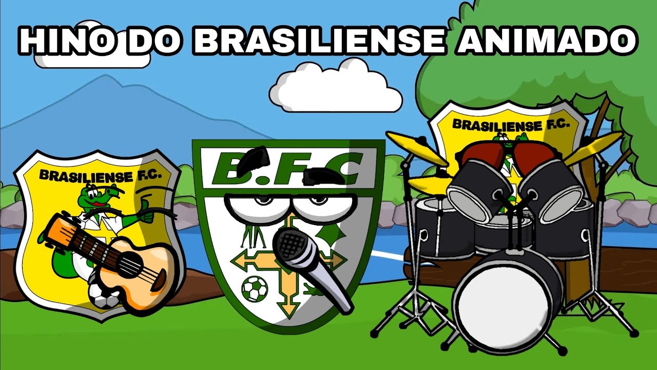 Hino do Brasiliense Estilo Animado