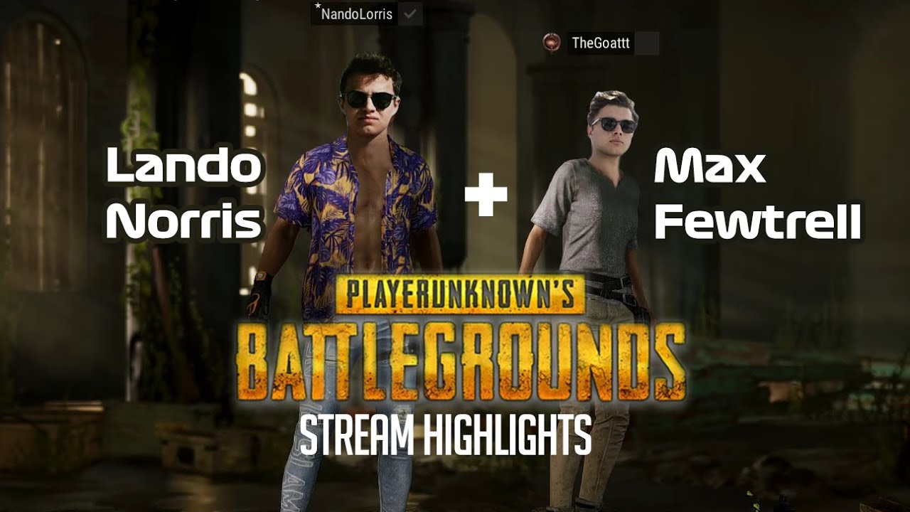 Lando Norris plays PUBG with Max Fewtrell | Stream Highlights 26.08.2019