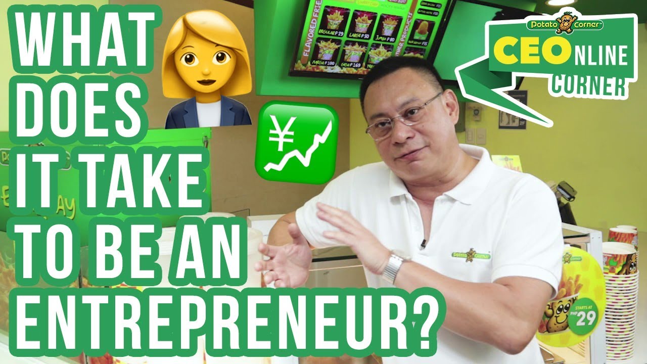 CEOnline Corner EP1: What Does It Take To Be An Entrepreneur?