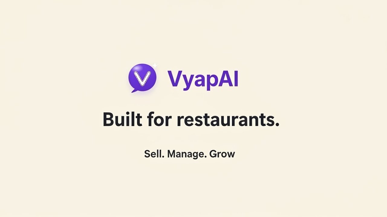 VyapAI - CRM- Business OS - Intro