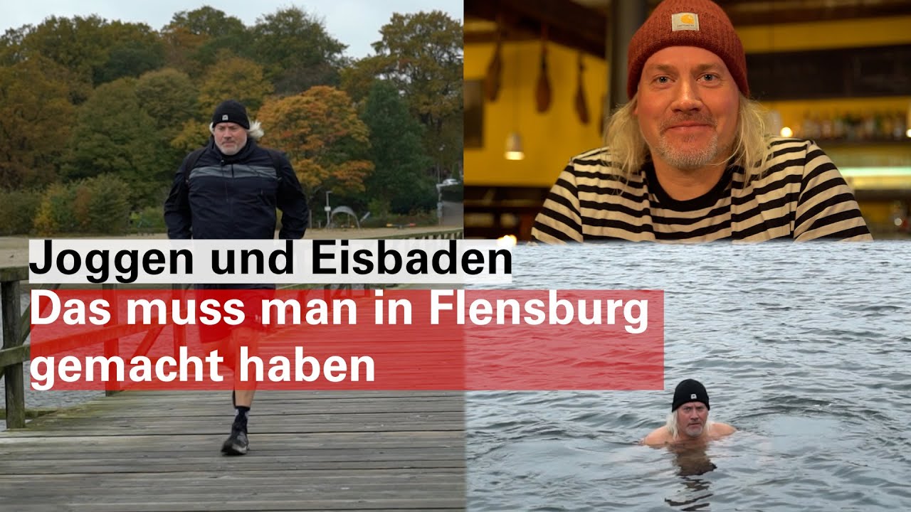 Joggen und Eisbaden: Das muss man in Flensburg gemacht haben