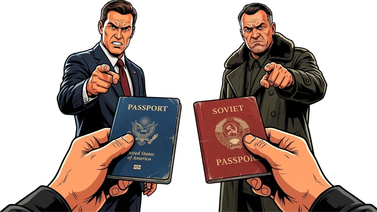 POV: Eres un agente doble entre la CIA y el KGB