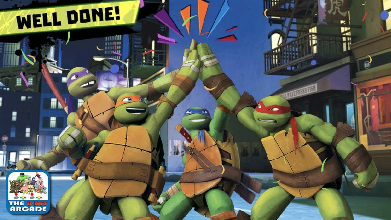 TMNT: Mega Mutant Battle — Рокстеди и Бибоп не ровня Черепашьей Силе (Nickelodeon Games)