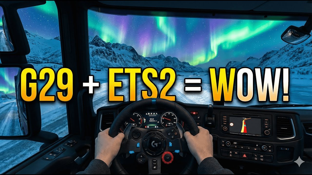 LIVE 🚛 Euro Truck Simulator 2 With Logitech G29 | Realistic Driving Experience