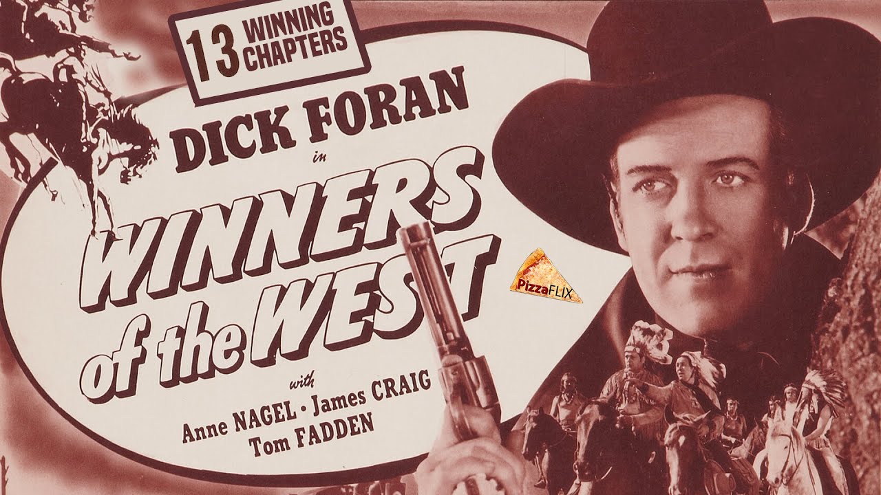 Winners of the West (1940) DICK FORAN🍕13-CHAPTER CLIFFHANGER