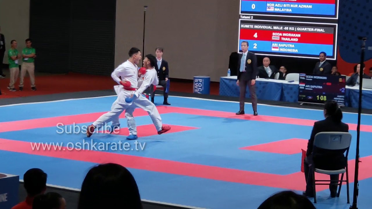 Ari Saputra (INA) Vs Soda Worakan (THA) - Sea Games 2019 Karate