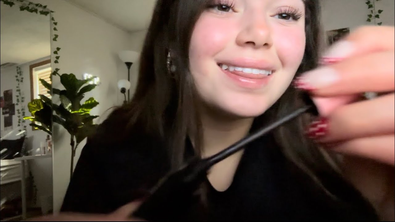 ASMR | close up mouth sounds & makeup application 