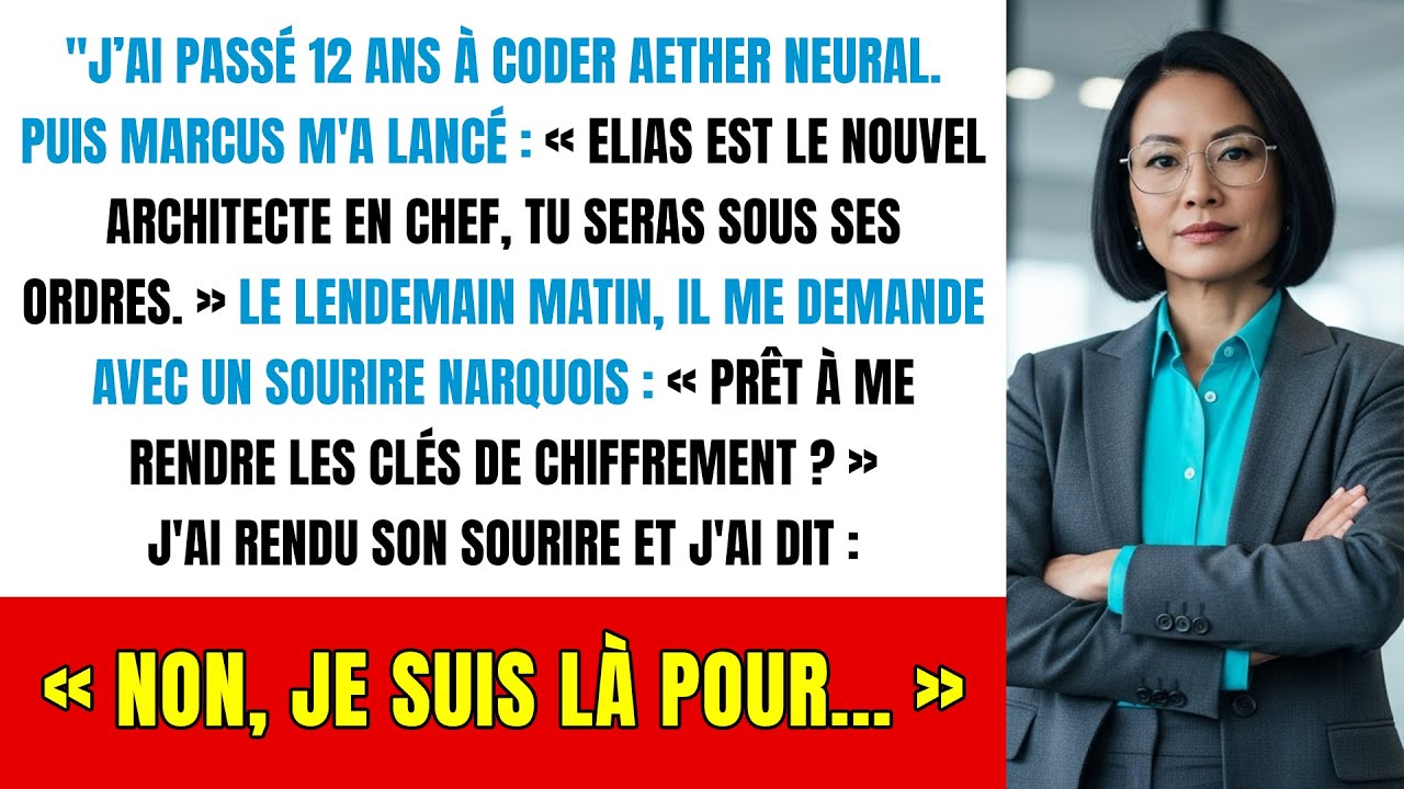 Il a donné mon travail de 12 ans à son fils, j'ai répondu en effaçant 5 milliards de dollars