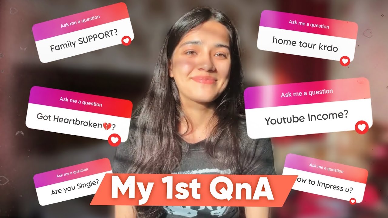 First QnA video💕☺️
