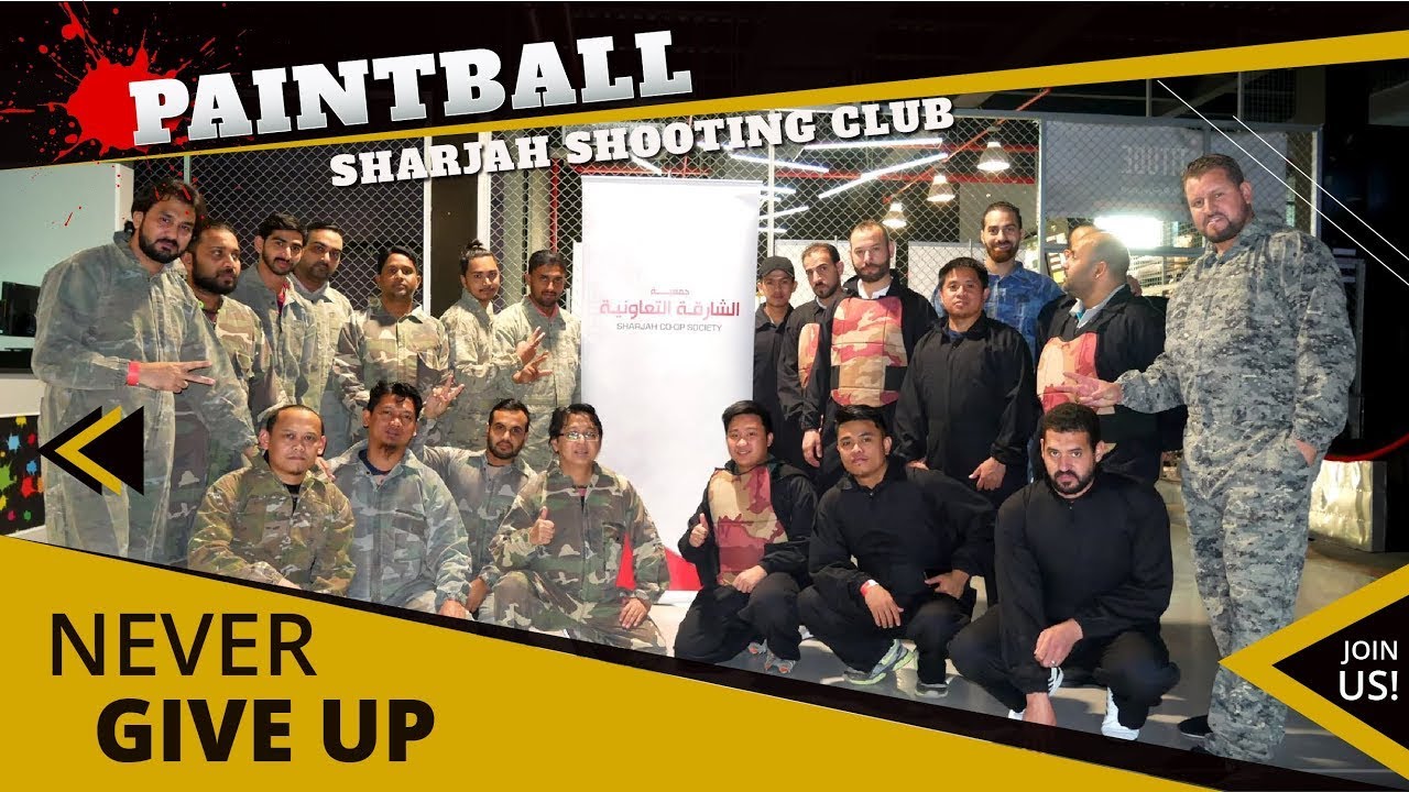 Paintball battle | पेंटबॉल लड़ाई #sharjah_cooperative_society #shjcoop #sharjah