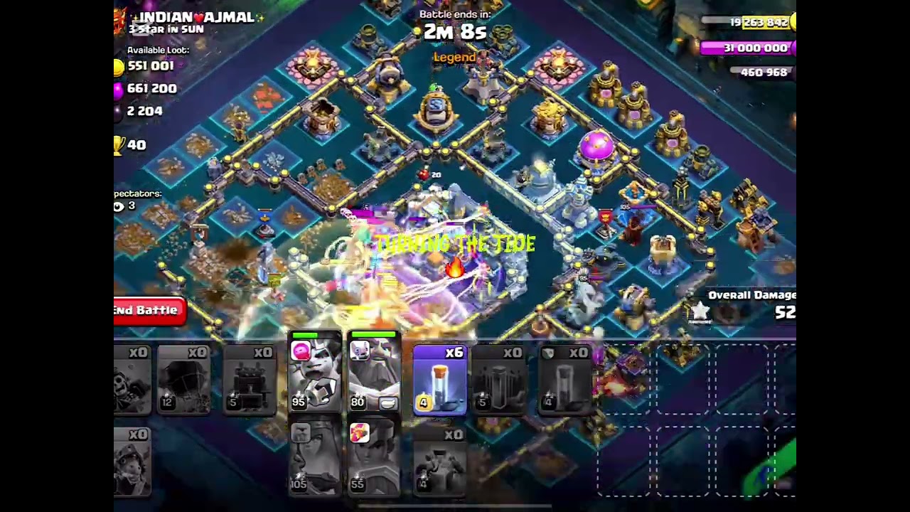 I Thought This Was a Fail… CLUTCH Legend League 3⭐ 😳🔥