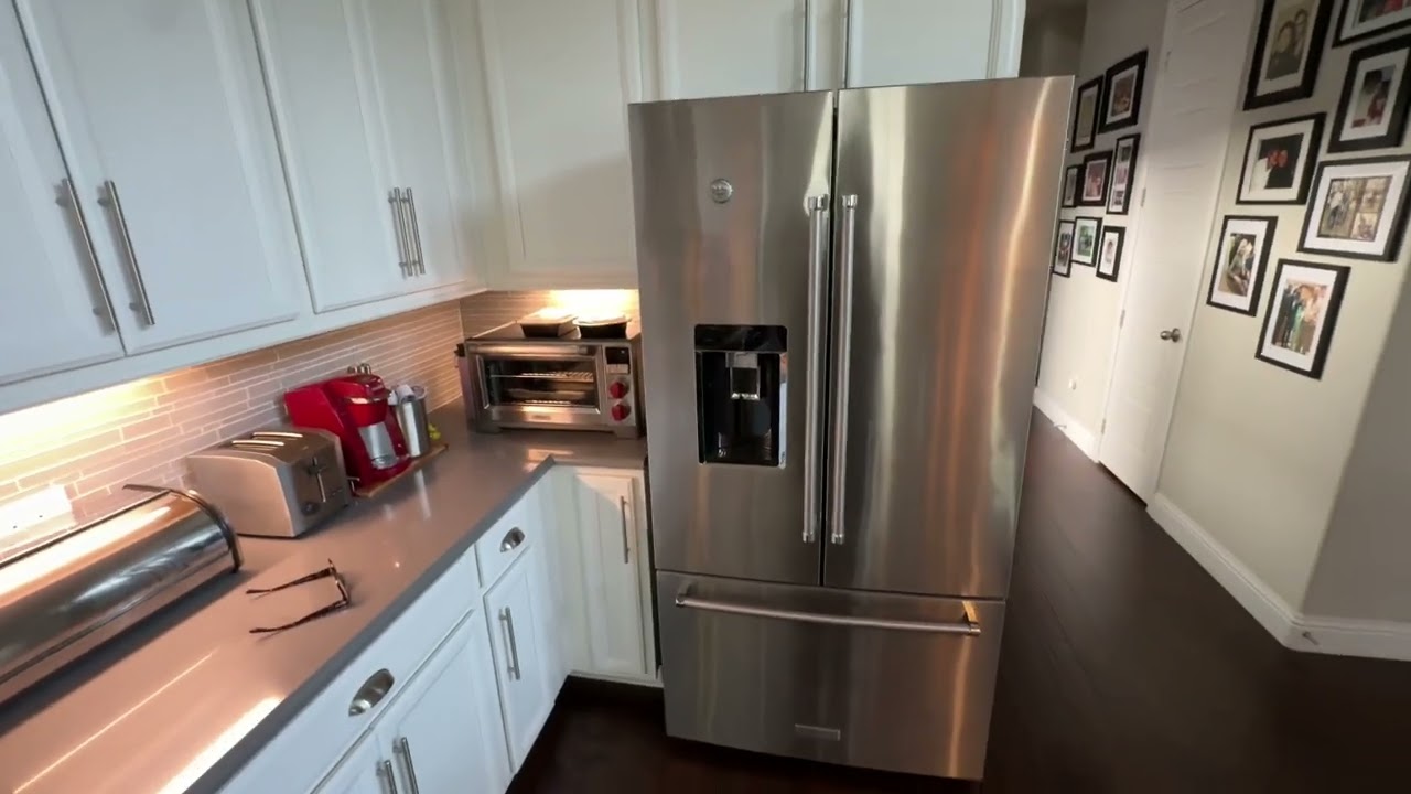 How to change the ice maker on a KitchenAid KRFC704FPS Refrigerator plus a longevity tip