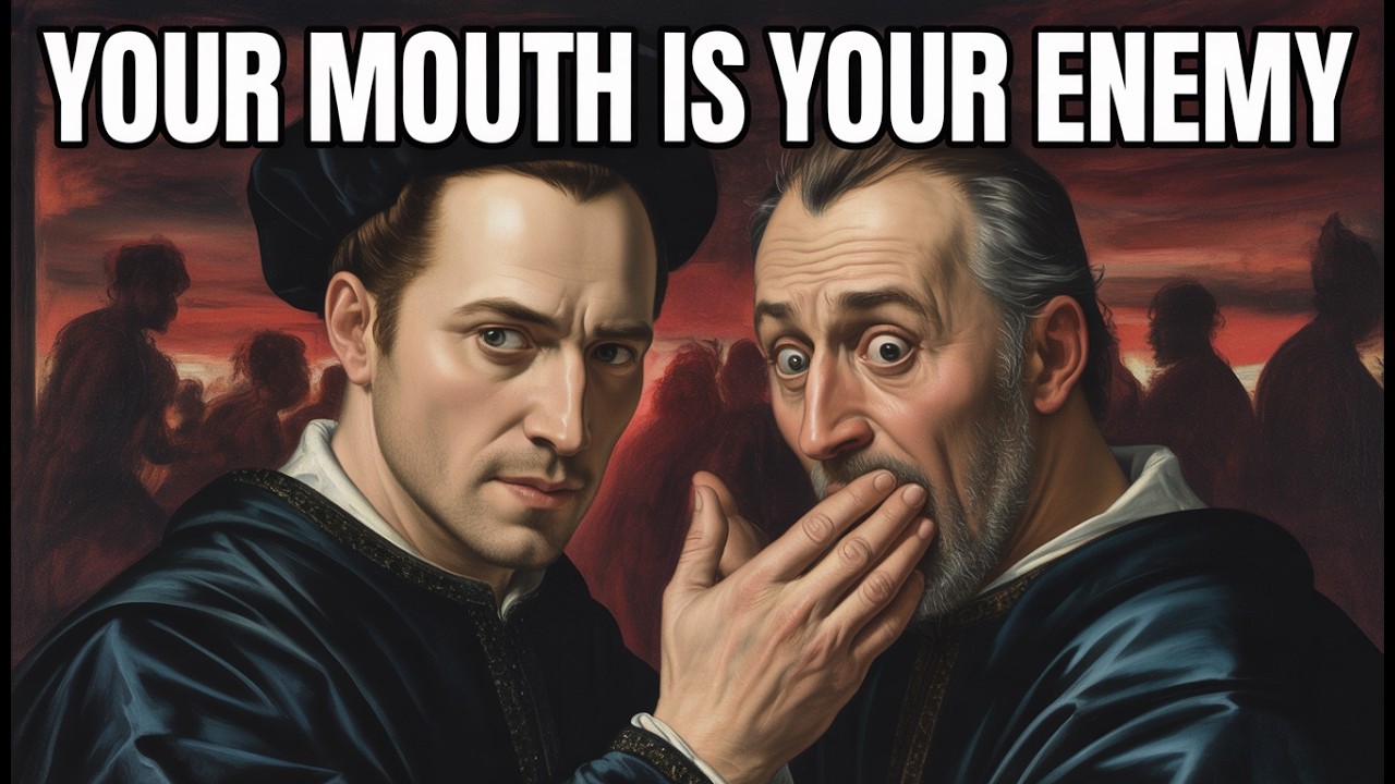 10 SITUATIONS WHERE YOUR OWN MOUTH BETRAYS YOU | MACHIAVELLI'S WARNING