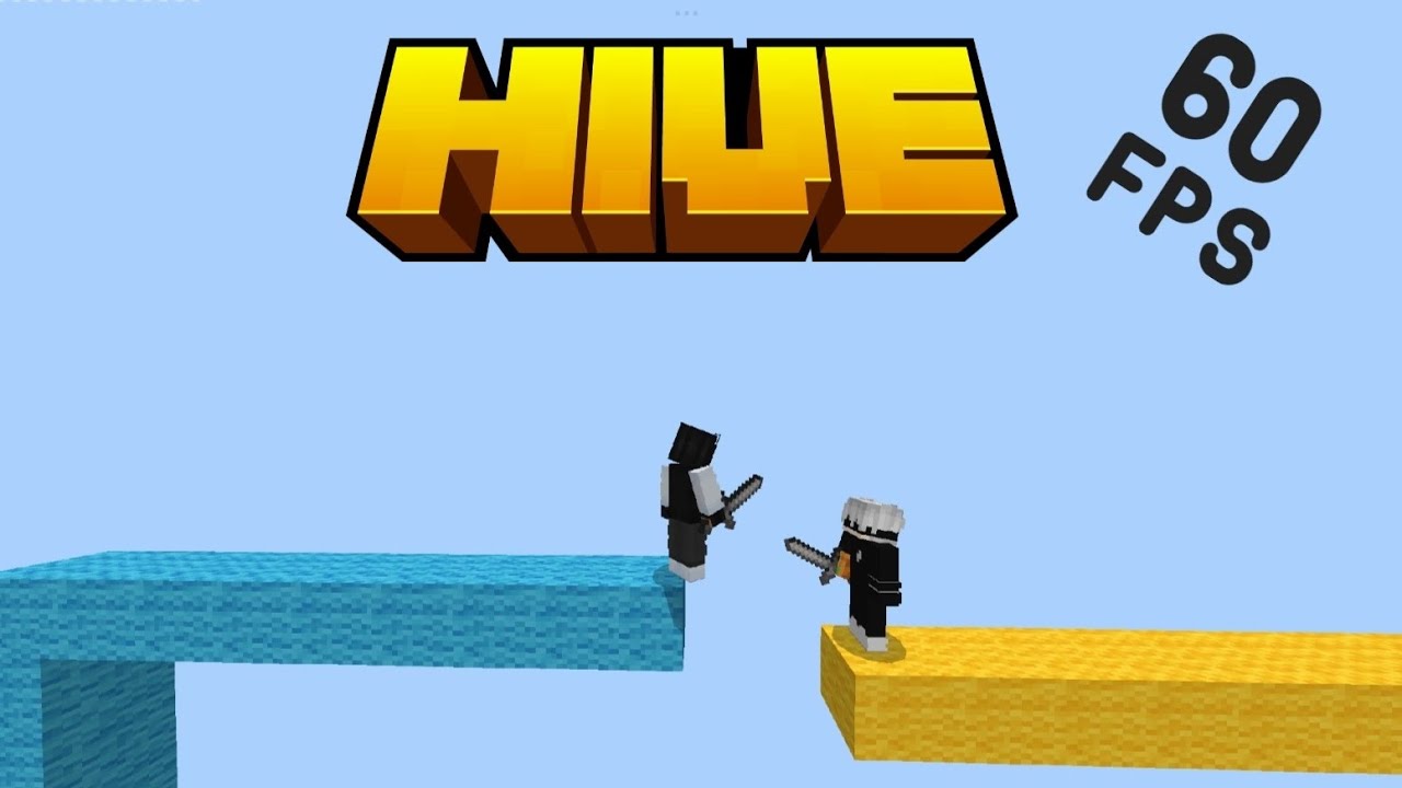 Minecraft Bedwars on The Hive | Epic Win