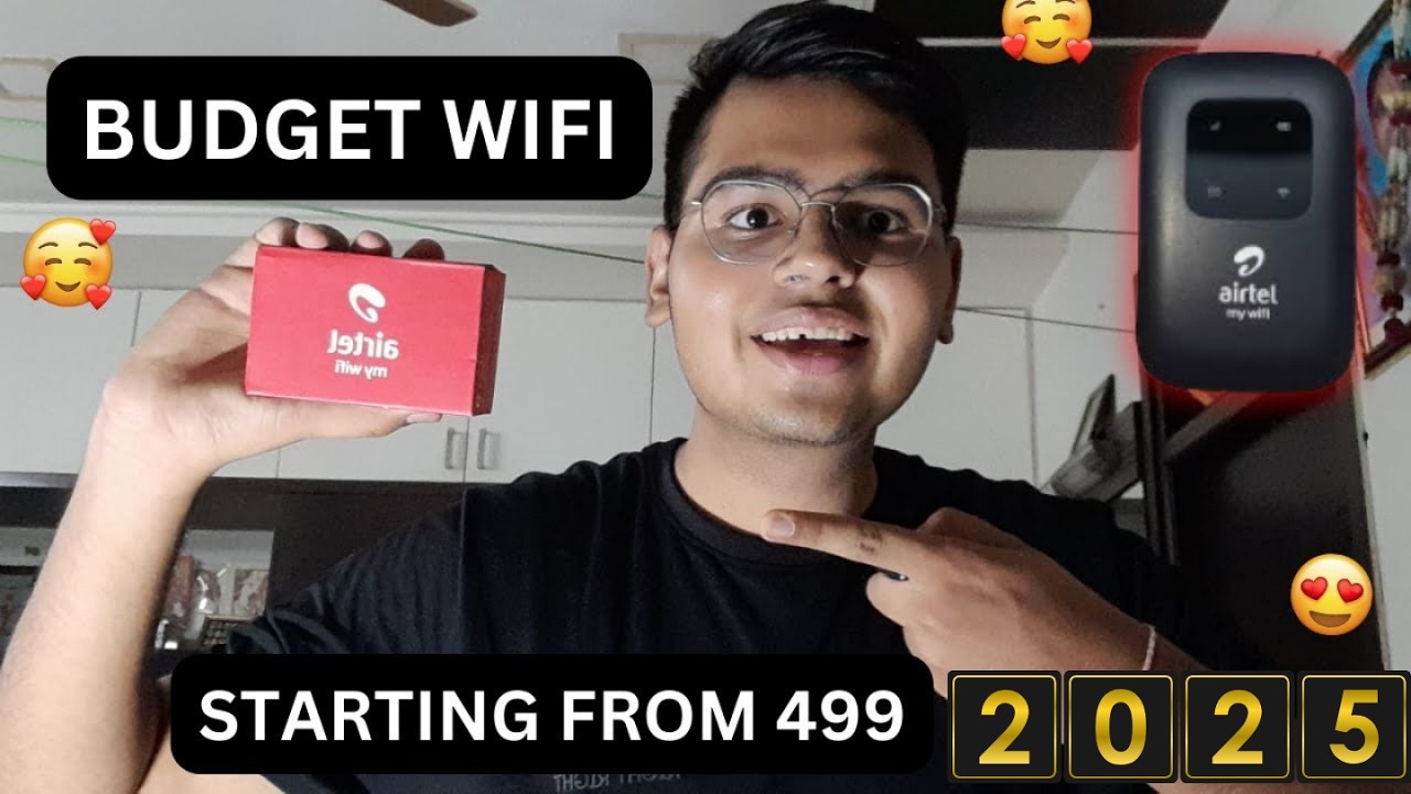 🚨 &ldquo;OMG! Airtel MyWiFi 2025 Performance Shocked Me 😳📡Airtel My WiFi 4G Hotspot &rdquo;#thebuzzyt #airtel