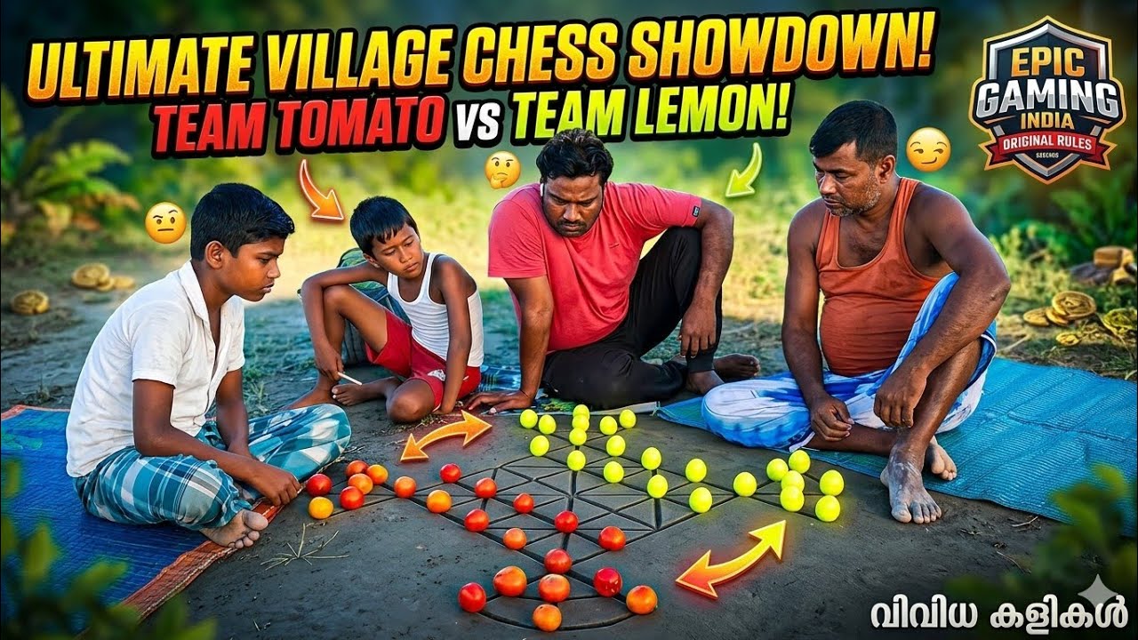 Live Village Board Game Battle | Traditional Rural Gaming Fun