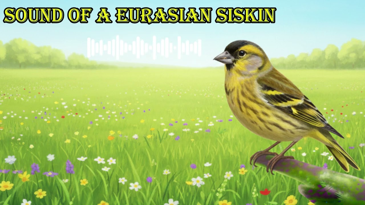 SOUND OF A EURASIAN SISKIN 🔊 What does a eurasian siskin sound