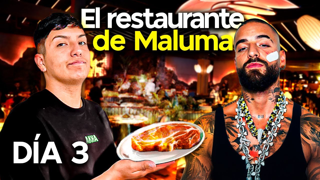 VISITAMOS el RESTAURANTE de MALUMA | La ruta navideña Cap 3.