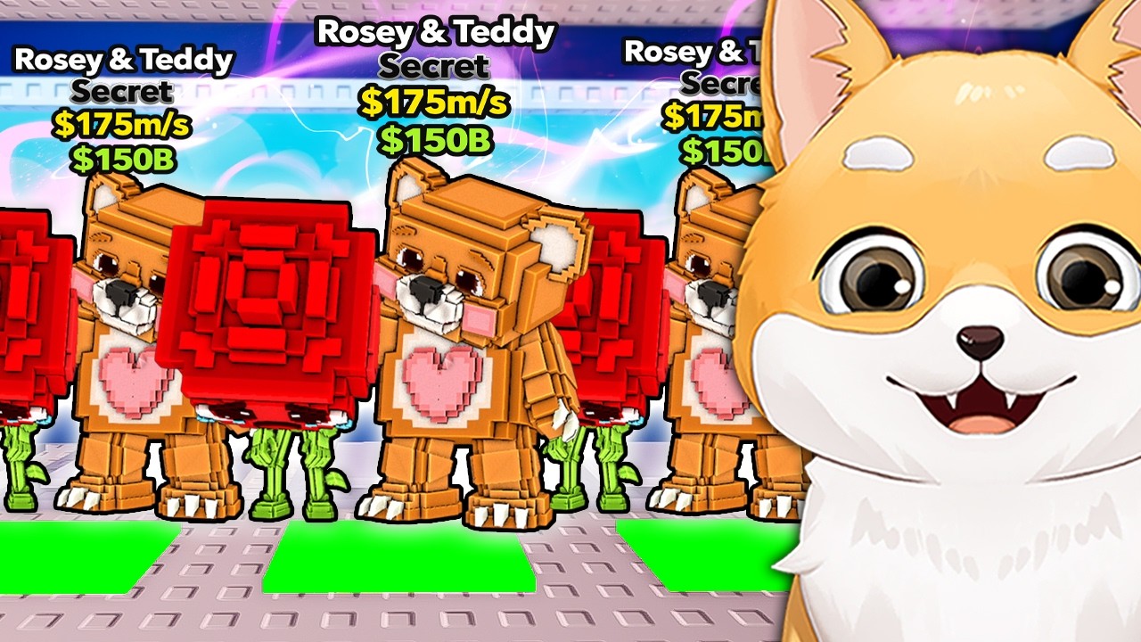 Cheltui $8,353,124 pe ROSEY & TEDDY in Steal a Brainrot...