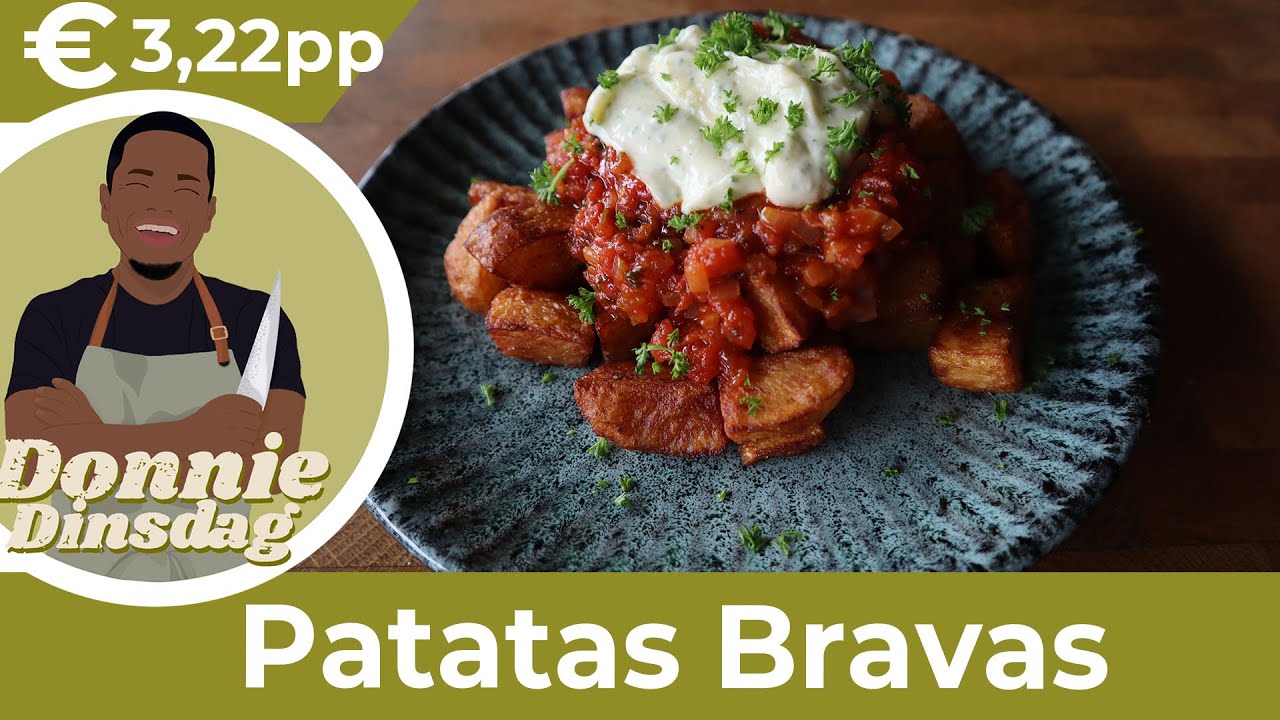 Donnie Dinsdag| PATATAS BRAVA |Budget koken