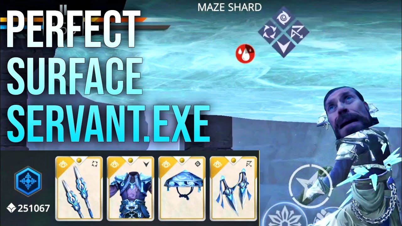 New Legendary set bonus.exe || perfect surface servant set gameplay || shadow fight 3