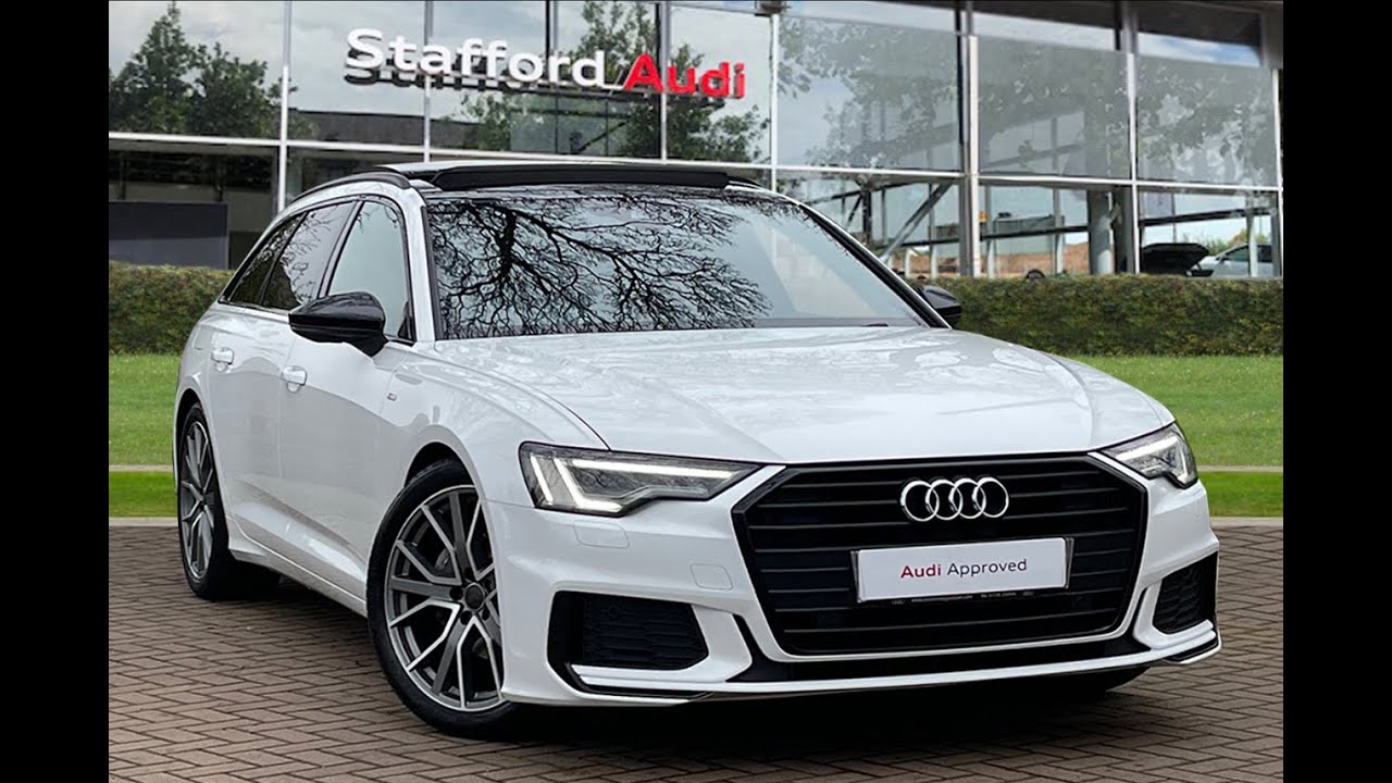 Approved Used Audi A6 Avant Black Edition 40 TDI 204 PS S tronic at Stafford Audi