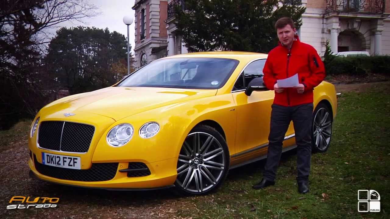 Bentley Continental GT Speed Test Drive AutoStrada.MD