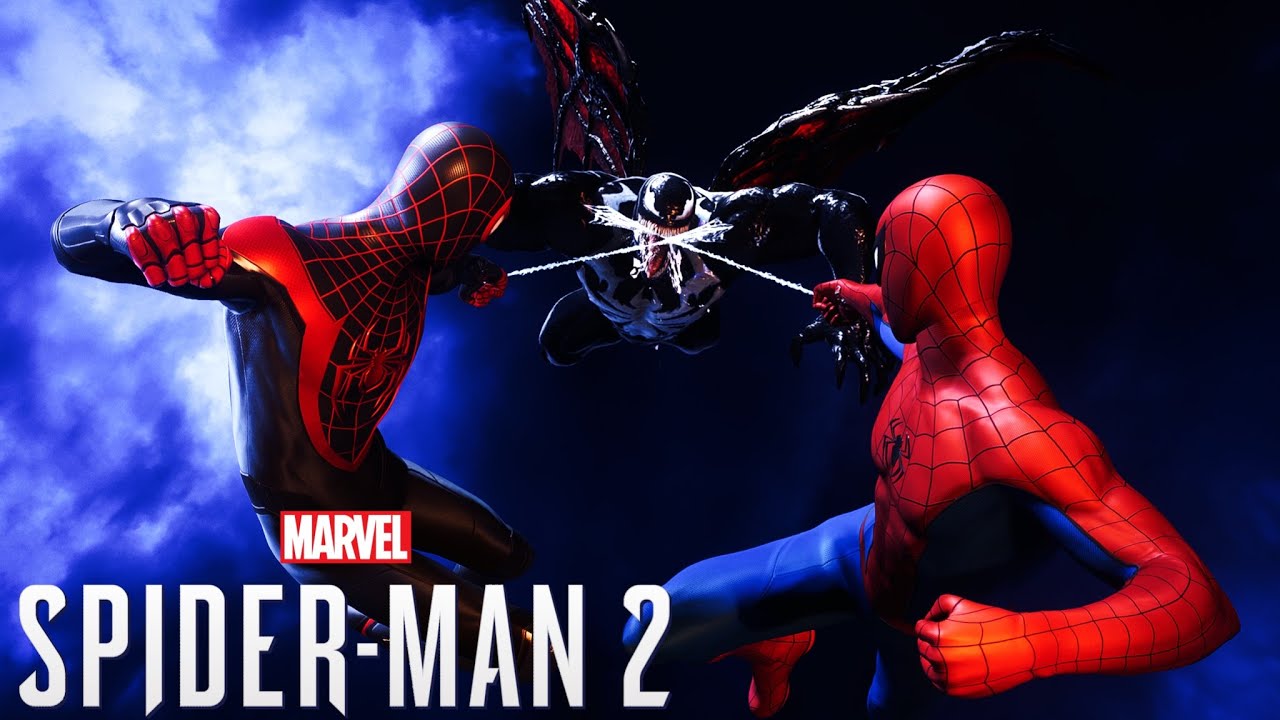 Peter & Miles vs Venom With Classic Suits - Marvel's Spider-Man 2 (HD60FPS)