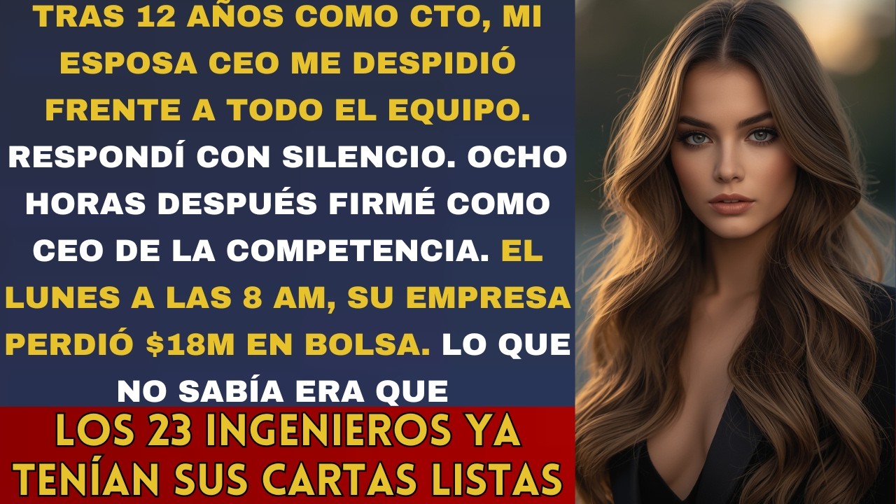 Tras 12 Años como CTO, Mi Esposa CEO Me Despidió Frente a Todo el Equipo