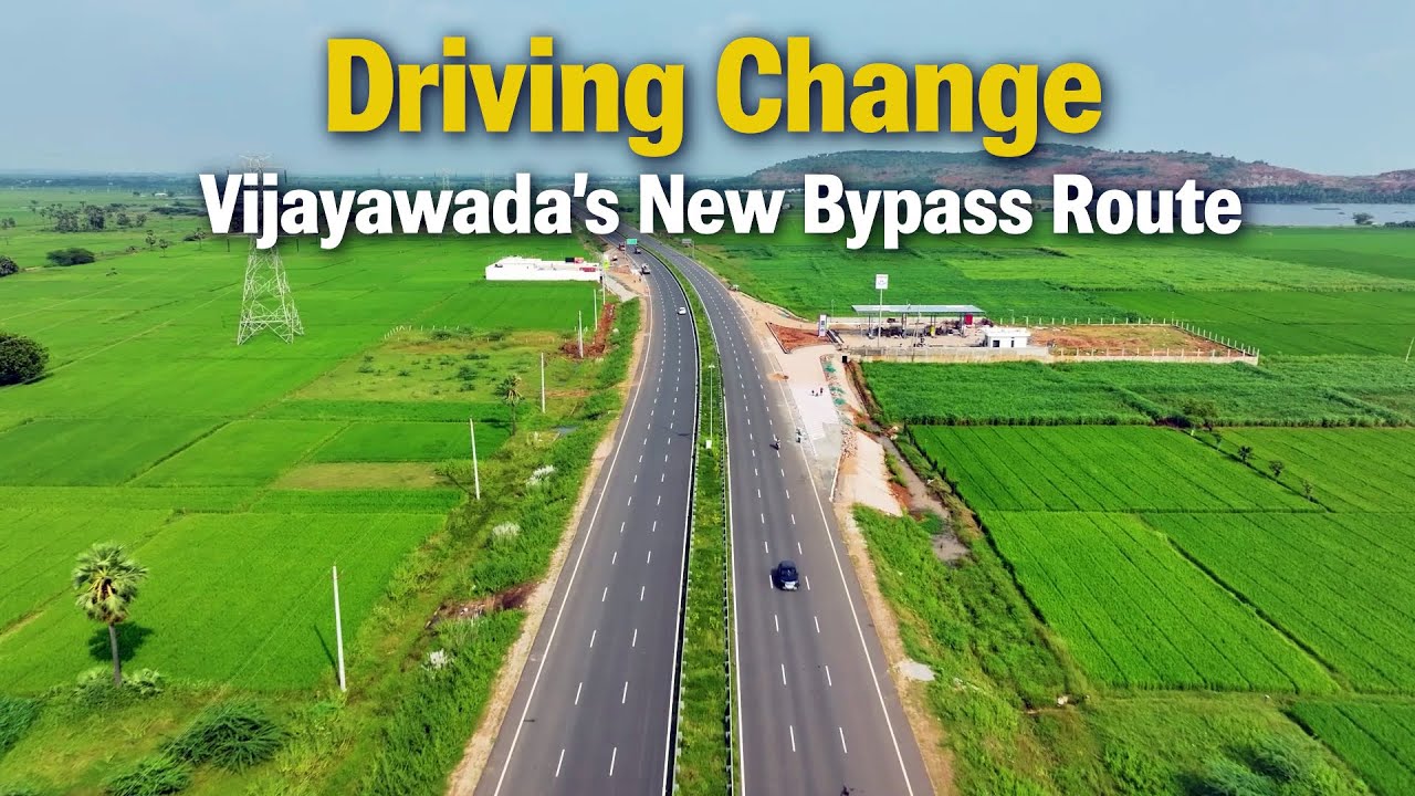 Driving Change: Vijayawada&rsquo;s New Bypass Route | Megha Engineering