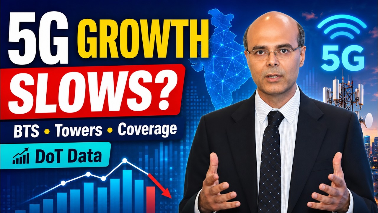 India 5G BTS Growth Slows Down? DoT Data Shows Reality of 5G Coverage & Tower Density