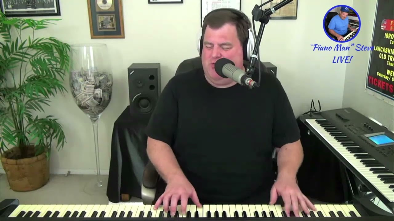Take Me to the Pilot (Elton John), Cover by Piano Man Steve #Livestream