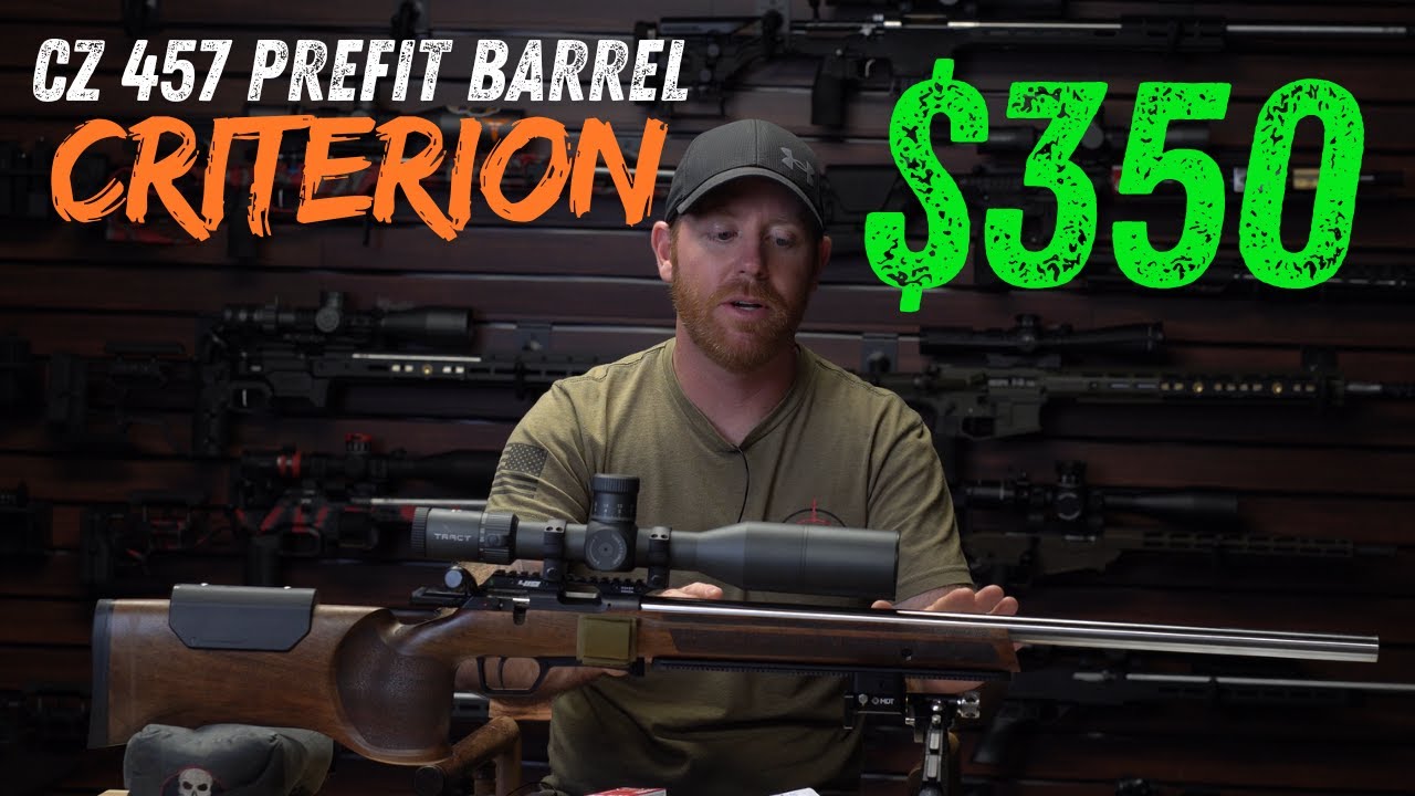 WHIDDEN GUNWORKS CRITERION CZ 457 PREFIT ( It's only $350 bucks.....)
