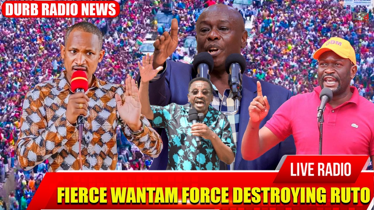 BABU, SIFUNA, ORENGO AND GACHAGUA FIERCE WANTAM FORCE DESTROYS RUTO #seo #podcast #kenya