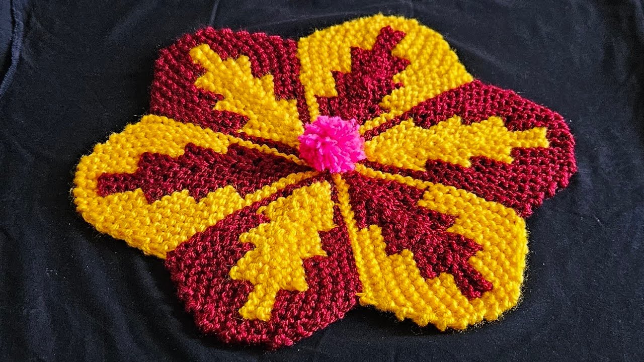 नए डिजाइन का सुन्दर सा पैरदान बनाए आसानी से  / New Design Doormat