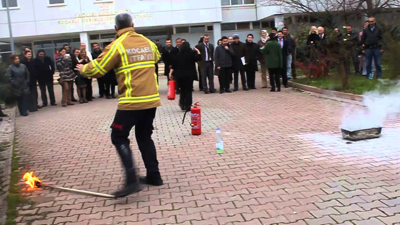 Deprem ve Yangın Tatbikatı - 1