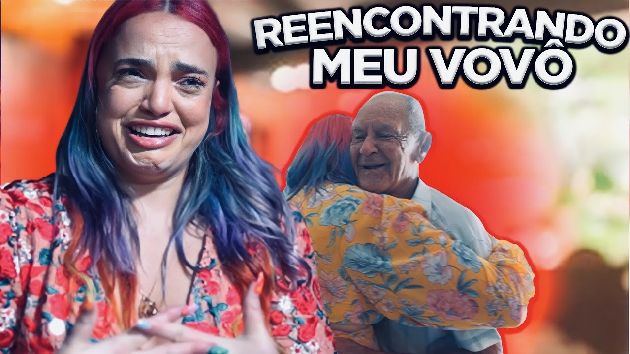 VOLTEI PARA O BRASIL E ENCONTREI MEU AVÔ ❤️