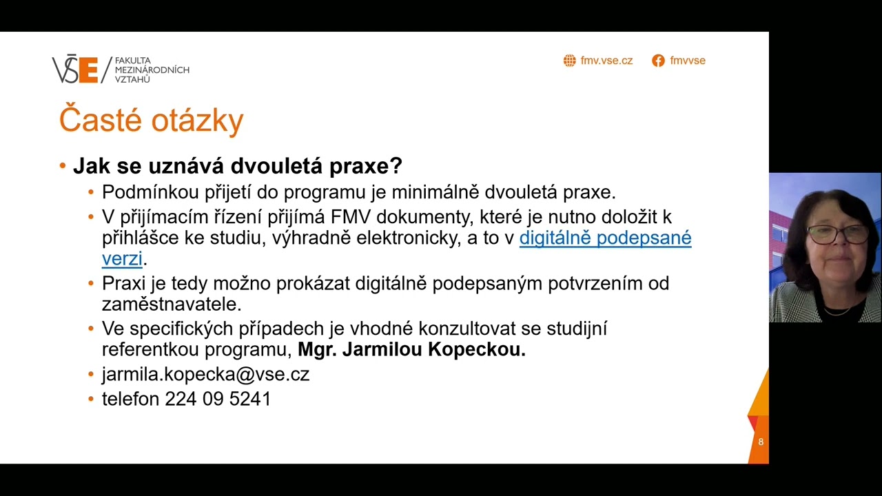 Den otevřen&yacute;ch dveř&iacute; V&Scaron;E 2022 - program Manažer obchodu