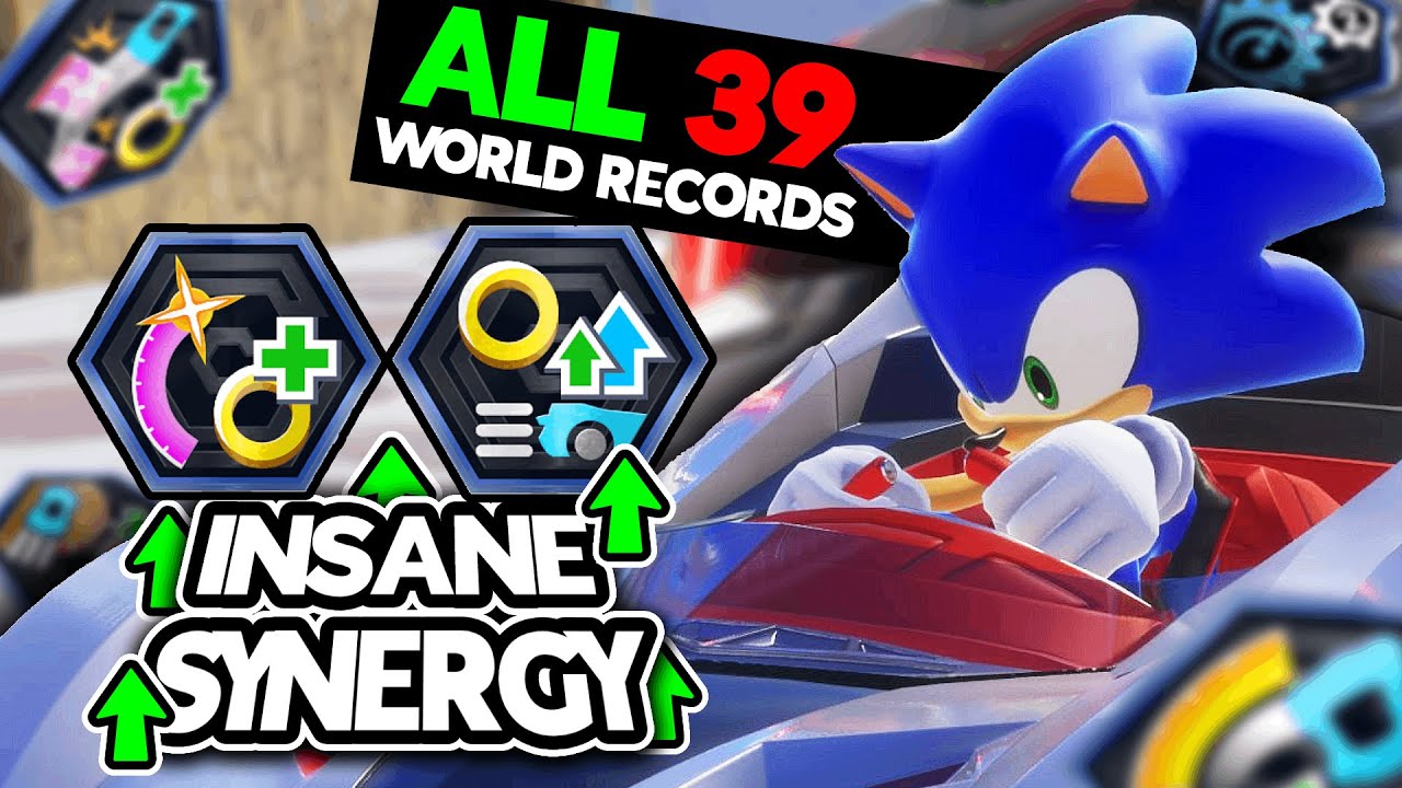 Reacting to NEW STRATEGIES for WORLD RECORDS In Sonic Racing CrossWorlds [Week 1] [Sonic Speed]