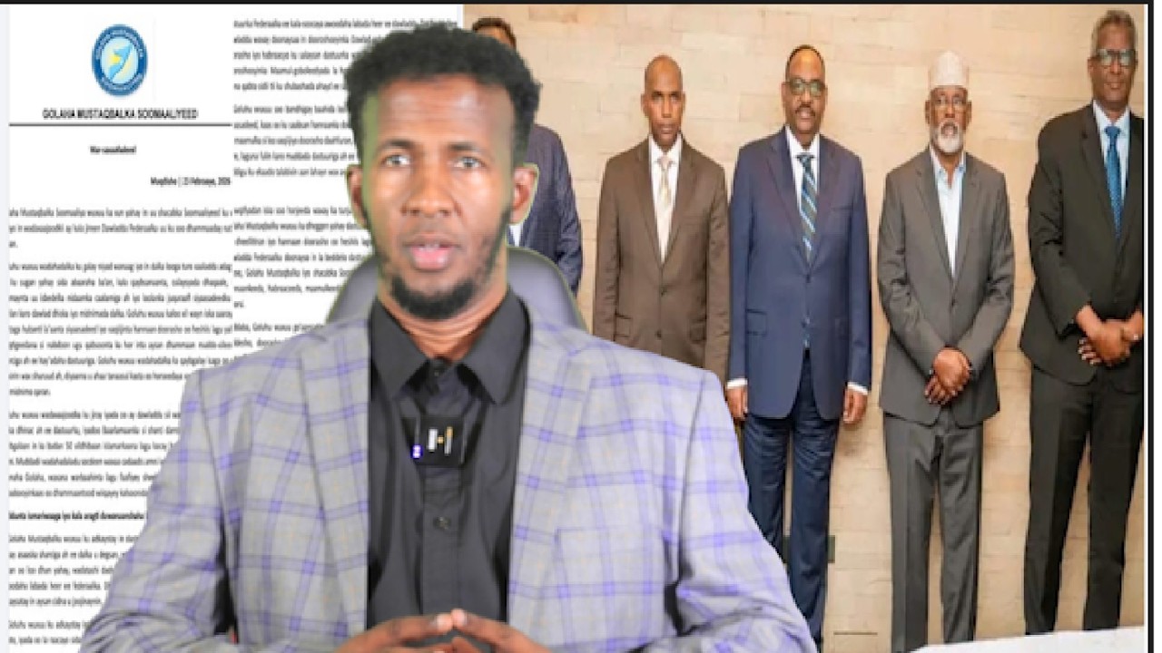 Golaha Mustaqbalka soomaaliya oo ku dhawaaqay in uu fashilmay shirkii ay kula jireen Villa Somalia