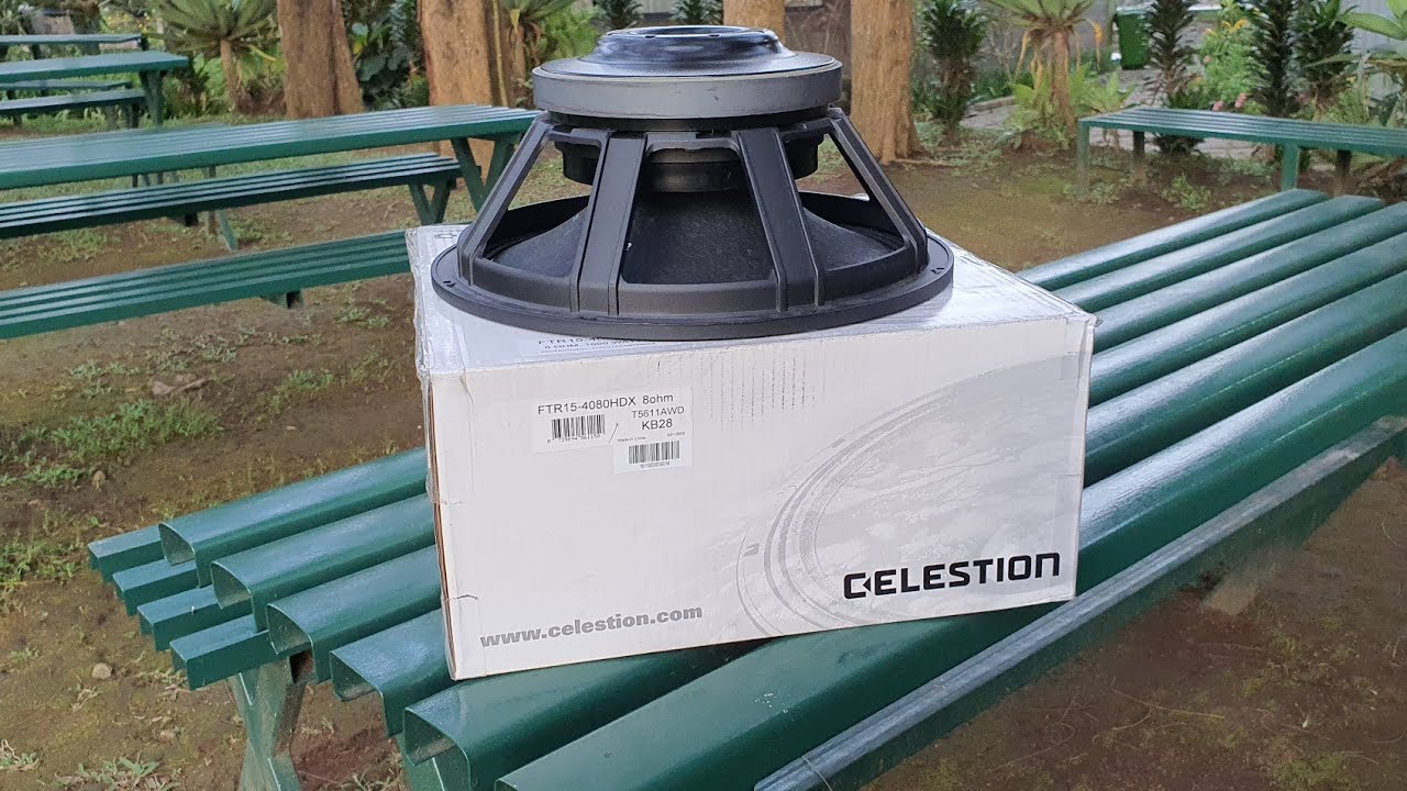 Celestion FTR 15-4080 HDX  Dan FTR18-4080HDX, Unboxing Dan Pemilihan Komponen Yang Baik