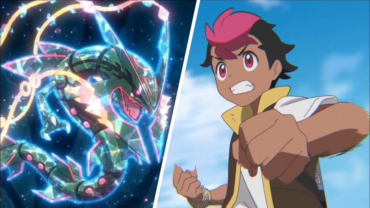 Roy CATCHES Shiny Rayquaza  - Pokemon Horizons Episode 129 | Pokemon Horizons AMV