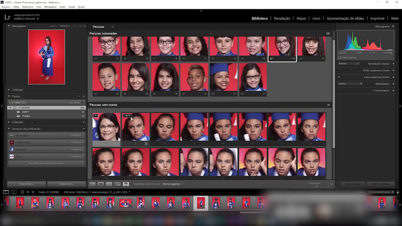 O Melhor software de reconhecimento facial (Adobe Lightroom‎)