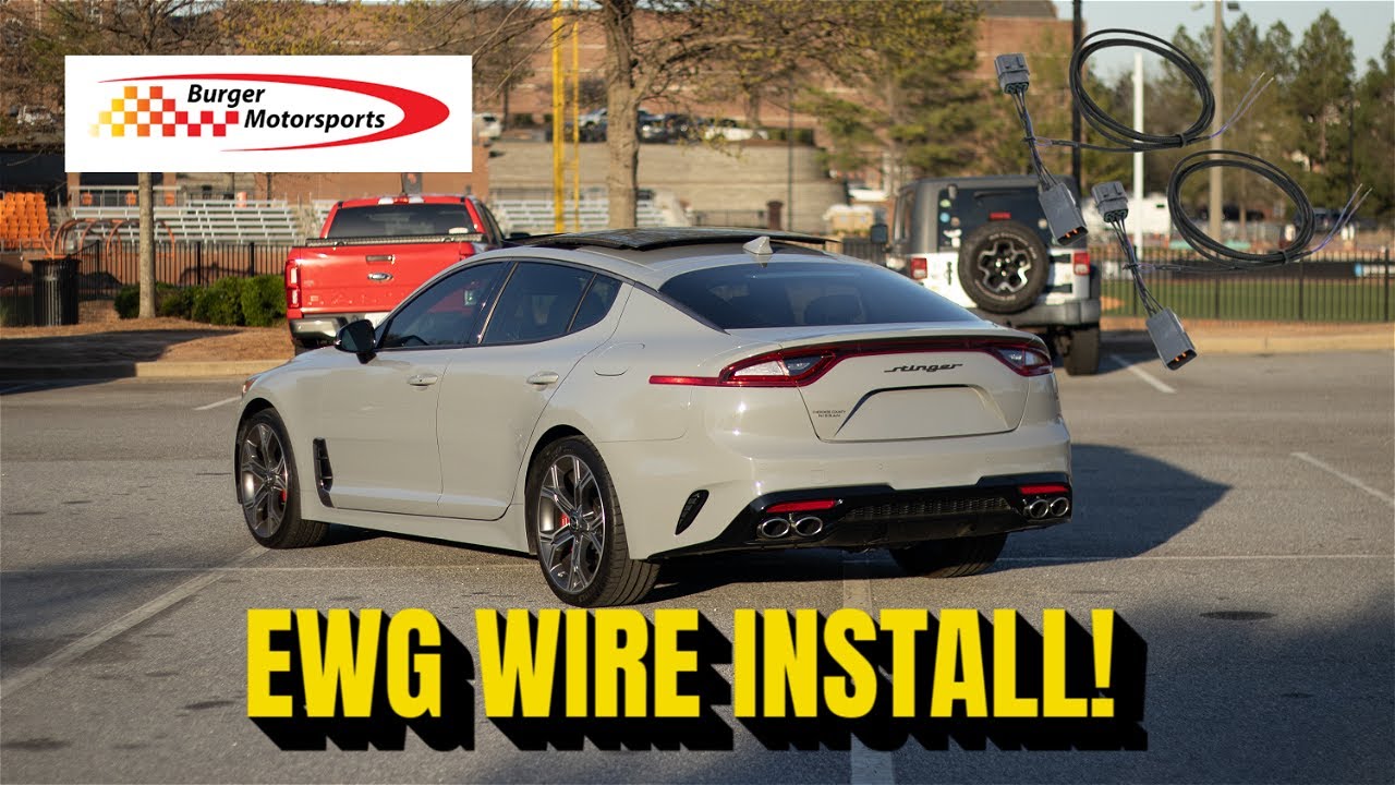 How to Install EWG Wires on Your Kia Stinger GT!
