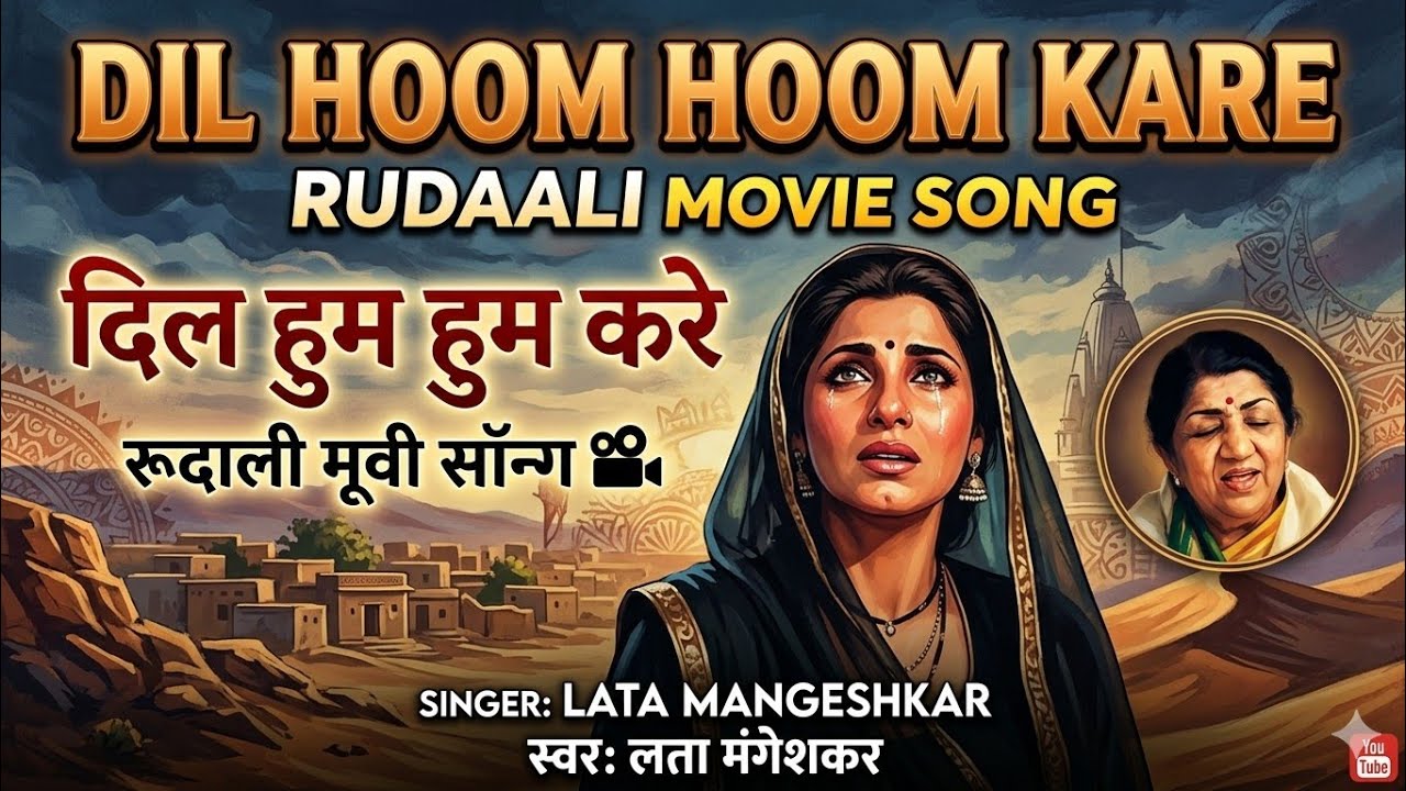 Dil Hoom Hoom Kare | Rudaali Movie Song । दिल हुम हुम करे । रूदाली मूवी सॉन्ग 🎥