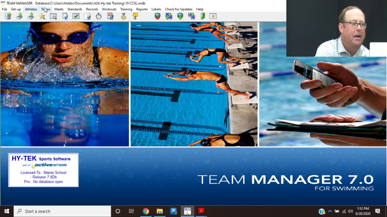 Team Manager 1  2020 Virtual