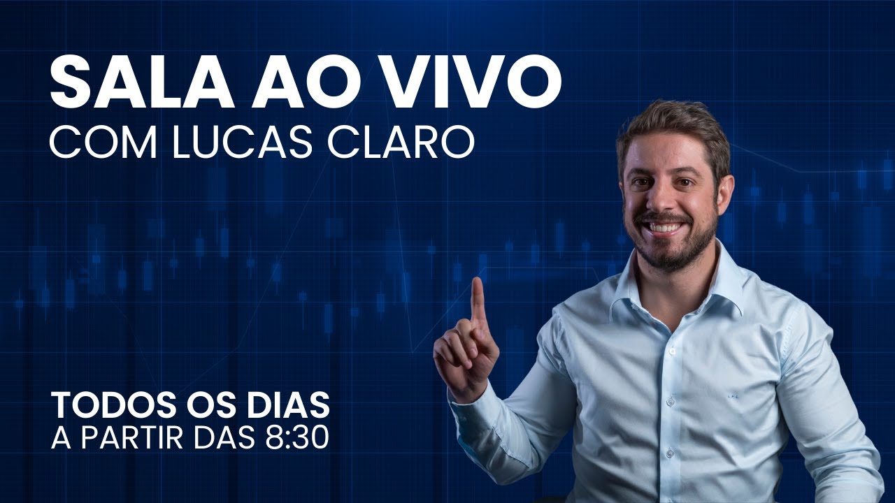 Day Trade Ao Vivo | Lucas Claro analisa B3, Futuros, Forex, Crypto e Commodities