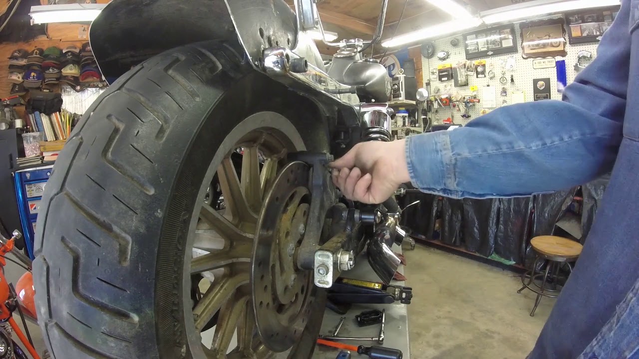 Rear Brake done on the Dyna lowrider